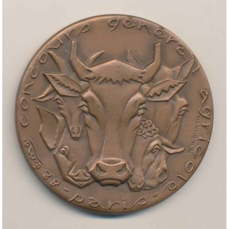 Médaille - Concours général agricole Paris - 1973 - bronze