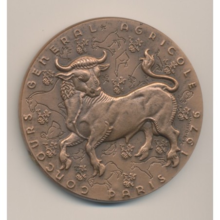 Médaille - Concours général agricole Paris - 1976 - bronze