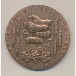 Médaille - Concours général agricole Paris - 1977 - bronze