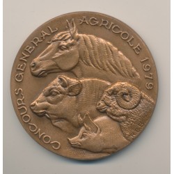 Médaille - Concours général agricole Paris - 1979 - bronze