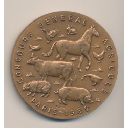 Médaille - Concours général agricole Paris - 1982 - bronze