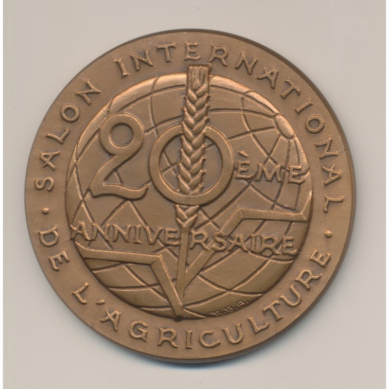 Médaille - Concours général agricole Paris - 1983 - bronze