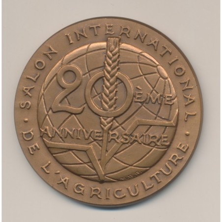 Médaille - Concours général agricole Paris - 1983 - bronze