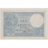 10 Francs Minerve bleu - 28.9.1939 - N.72
