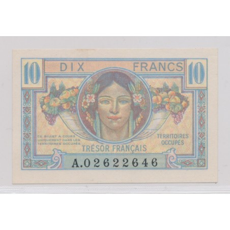 10 Francs Trésor Français - 1947 - SUP