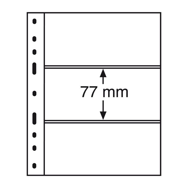 Feuilles Billets oPTIMA 3 Cases