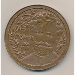 Médaille - Alfons Mucha - 1973 - bronze - 72mm