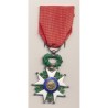 4e République - Légion d'honneur Chevalier - argent - ordonnance