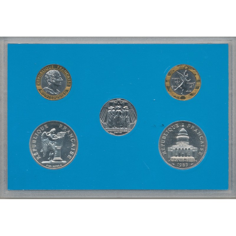 Coffret FDC 1989 - 5 Pièces