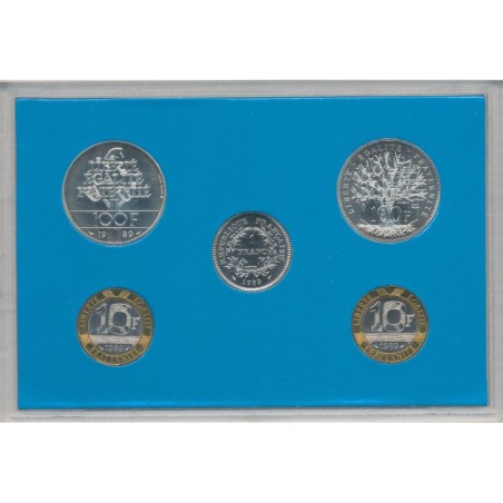 Coffret FDC 1989 - 5 Pièces