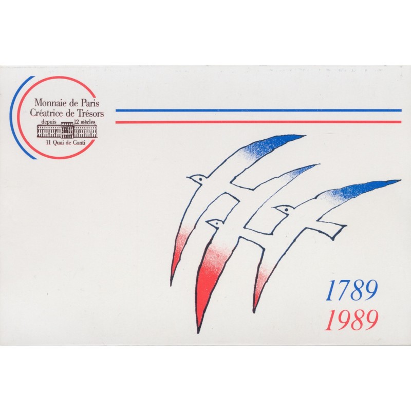 Coffret FDC 1989 - 5 Pièces
