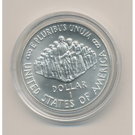 Etats-Unis - 1 Dollar 1987 P - Bicentenaire constitution Américaine - argent 