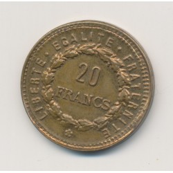 jeton - Maison close - le berceau de dieu ou ombres du passé - 20 Francs - SUP 2