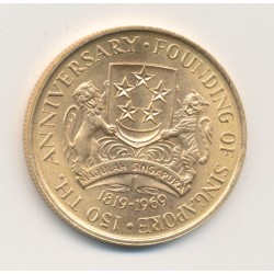 Singapour - 150 Dollars 1969 - 150e anniversaire création de Singapour - SUP+ 2
