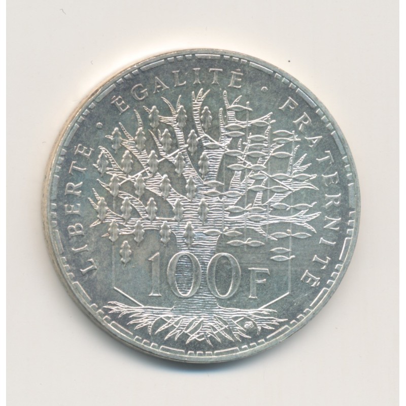 100 Francs Panthéon - 1996 - argent - SPL