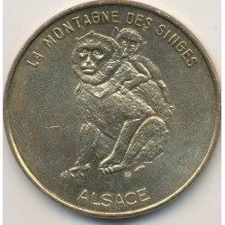Dept67 - la montagne des singes N°1 - face simple - 1999