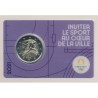 2 Euro 2021 - JO Paris 2024 - coincard violet