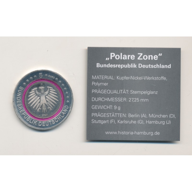 5 euro 2021 - Polar zone
