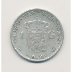 Hollande - 1 Gulden 1944 - Wihelmina - argent - TB 2