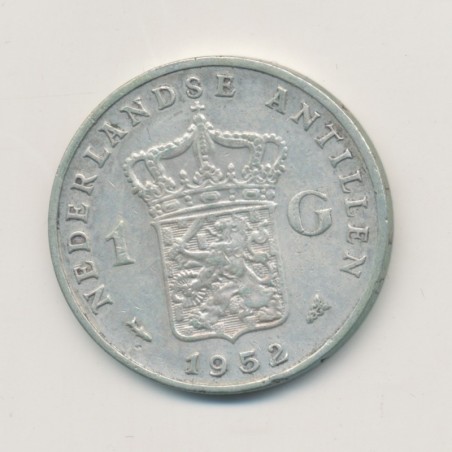 Hollande - 1 Gulden 1952 Utrecht - Juliana - argent - TB+