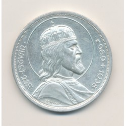Hongrie - 5 Pengo 1938 - St Stephan - argent - SUP