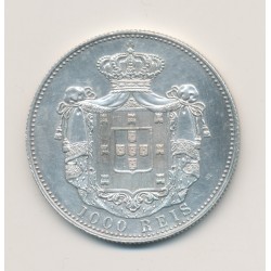 Portugal - 1000 Reis 1899 - Charles I - argent - SUP 2