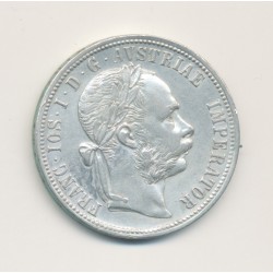 Autriche - 1 Florin 1889 Vienne - François Joseph I - argent - TTB+