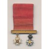 Barette de Gala - Médaille de Saint Louis et Légion honneur chevalier 