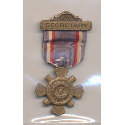Etats-Unis - Veterans civil war 1883 - aux secretary