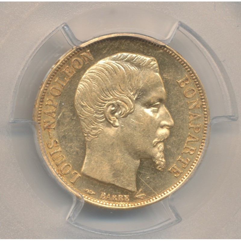 Louis Napoléon Bonaparte - 20 Francs Or - 1852 A Paris - PCGS MS62