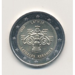 2€ Lettonie 2021 - céramique de Latgalian