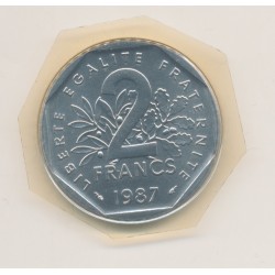2 Francs Semeuse - 1987 - FDC