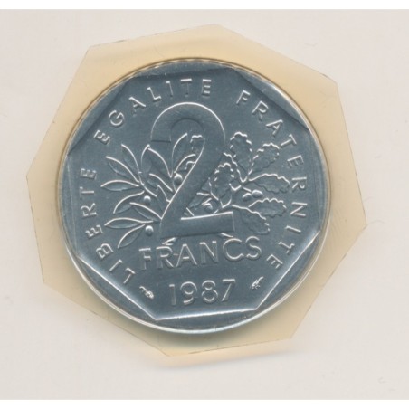 2 Francs Semeuse - 1987 - FDC