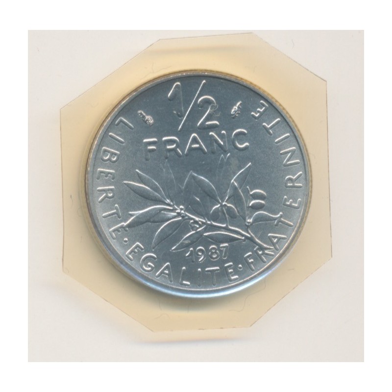50 Centimes Semeuse - 1987 - FDC