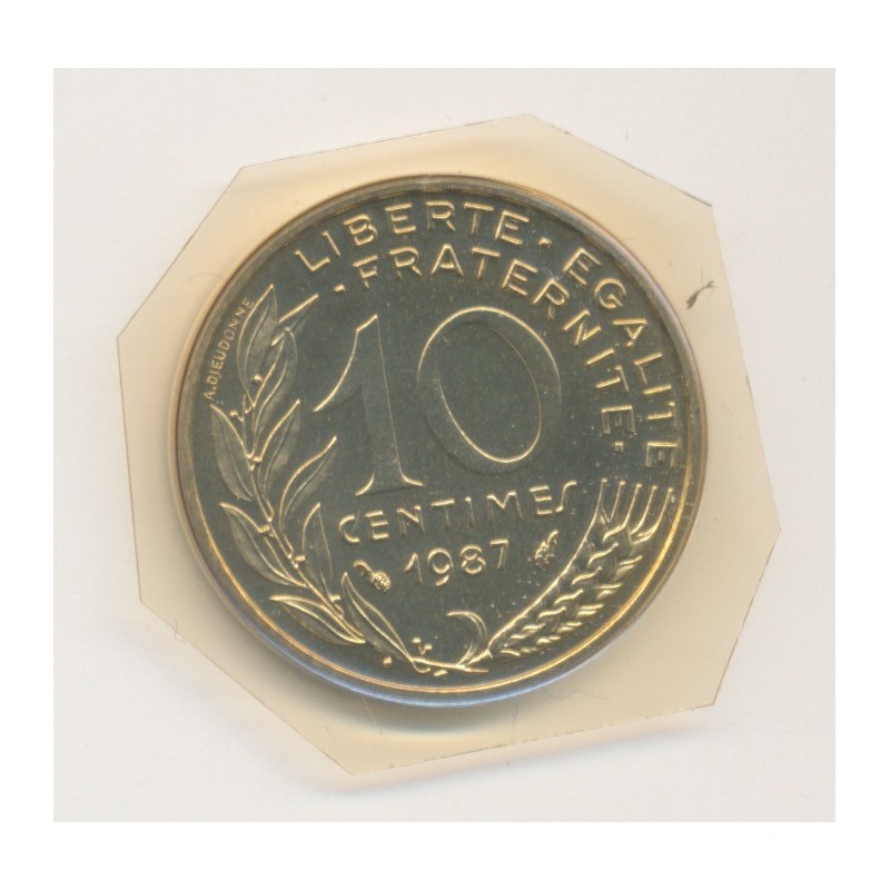 10 Centimes Marianne - 1987 - FDC