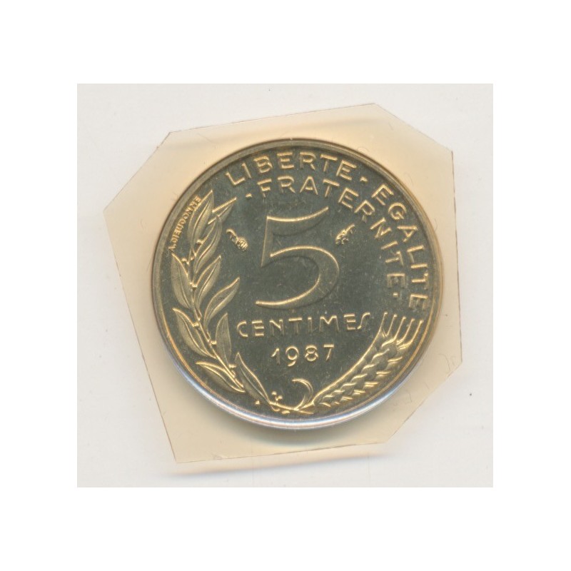 5 Centimes Marianne - 1987 - FDC