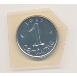 1 centime épi - 1987 - FDC