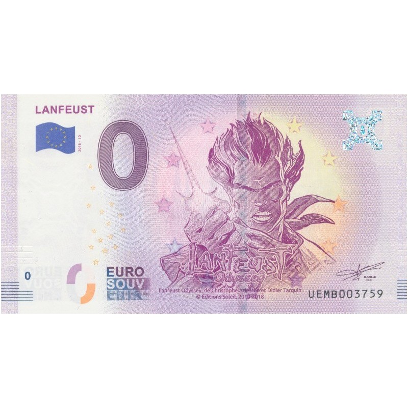 Billet 0€ - Lanfeust - 2018-10 - N°3759