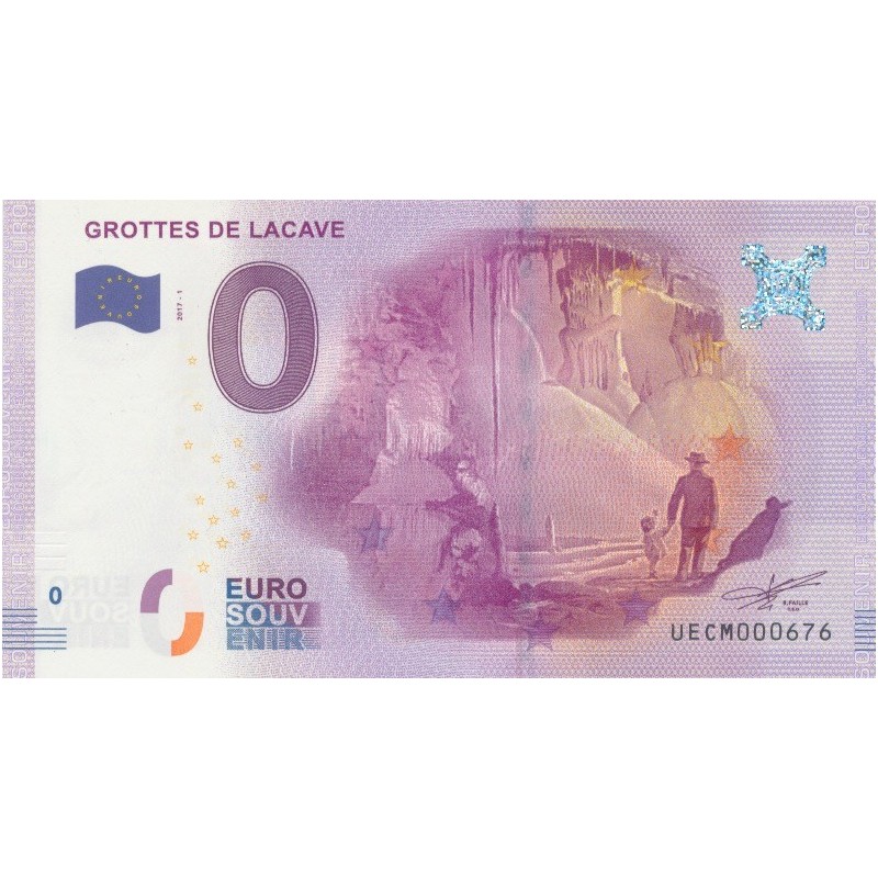 Billet 0€ - Grottes de Lacave - 2017-1 - N°676