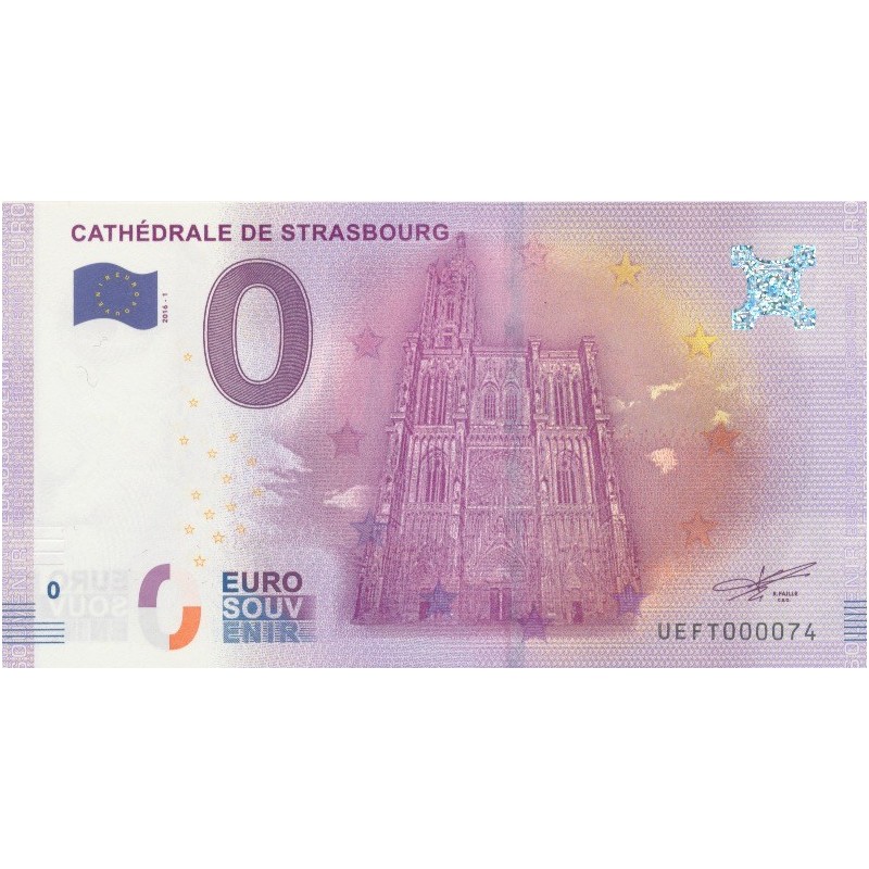 Billet - Cathédrale de Strasbourg - 2016-1 - N°74