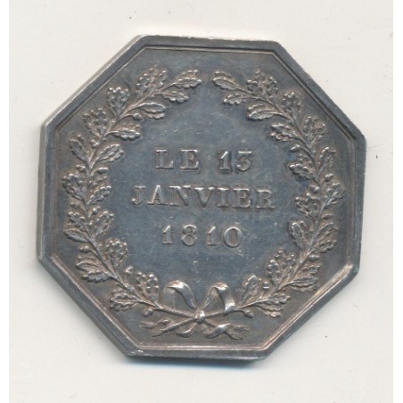 Jeton - Réunion des entrepreneurs de maçonnerie de Paris - 1810