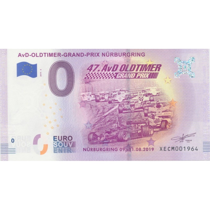 Billet 0€ - Grand prix nurburgring - 2019-2 - N°1964