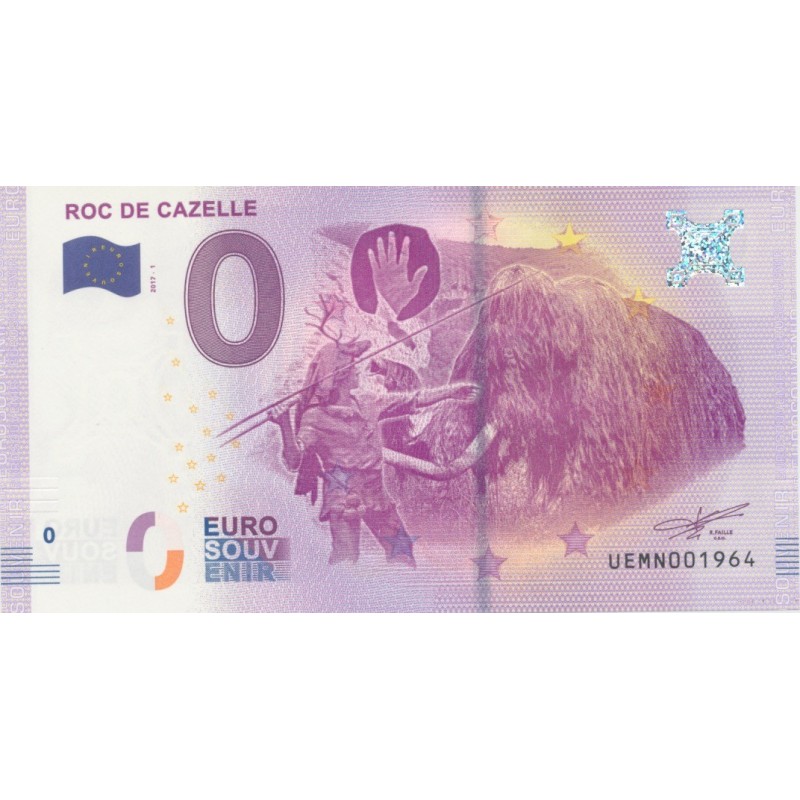 Billet 0€ - Roc de gazelle - 2017-1 - N°1964