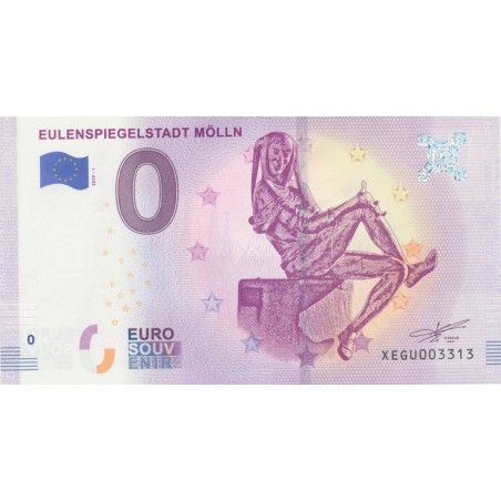 Billet 0€ - Allemagne - Eulenspielgelstadt molle - 2019-1 - N°3313