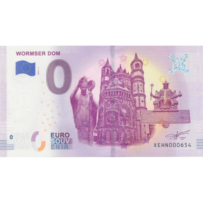 Billet 0€ - Allemagne - Wormser dom - 2019-1 - N°654