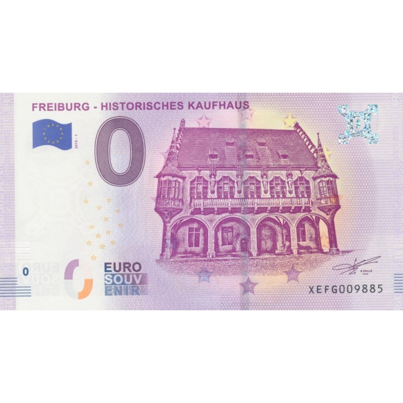 Billet 0€ - Allemagne - Freiburg - historisches kaufhaus - 2019-1 - N°9885