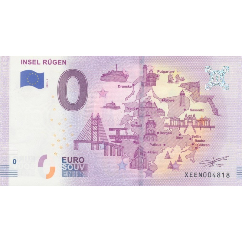 Billet 0€ - Allemagne - Insel rugen - 2019-1 - N°4818