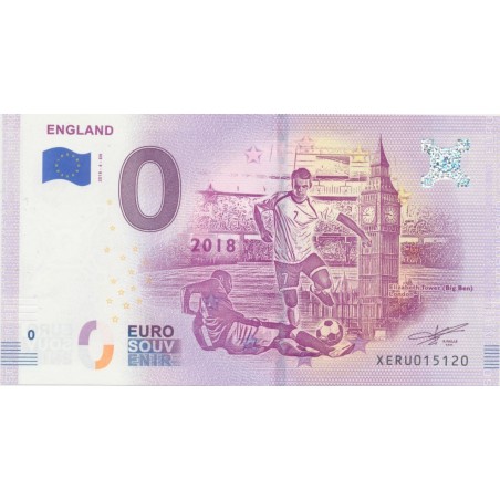 Billet 0€ - Allemagne - England - 2018-4 - N°15120