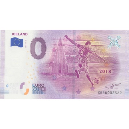 Billet 0€ - Allemagne - Iceland - 2018-17 - N°2322