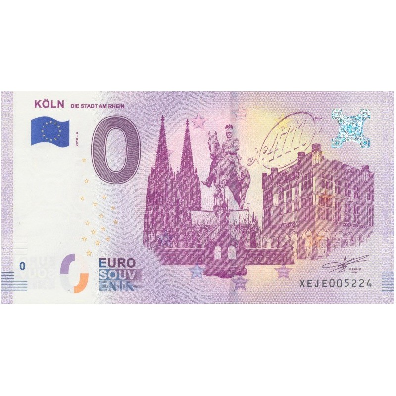 Billet 0€ - Allemagne - Koln - 2018-4 - N°5224
